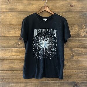 Cosmic Graphic Black Tee
